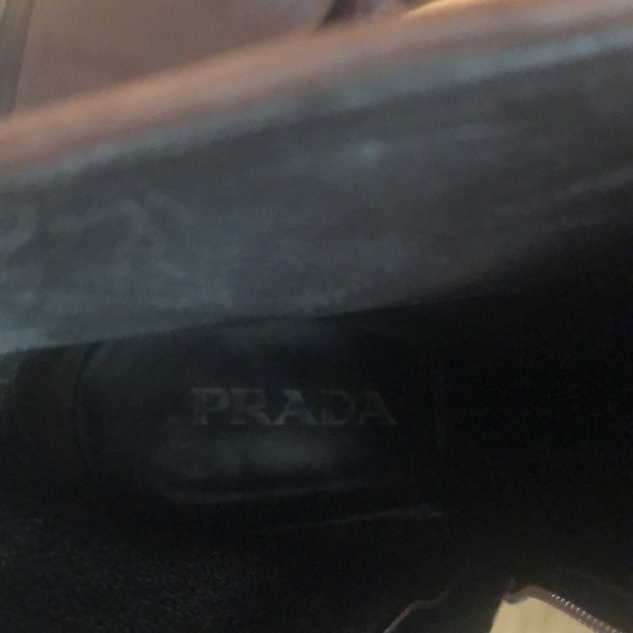 Prada leather bootie sz 39 - Picture 7 of 9